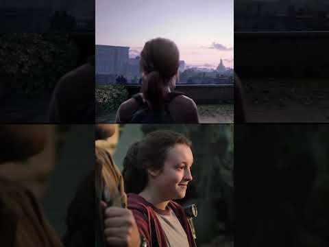 HBO’s The Last of Us episode 2 scene comparison #shorts