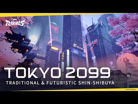 Marvel Rivals | Map Reveal | TOKYO 2099 - ‘TRADITIONAL & FUTURISTIC SHIN-SHIBUYA'