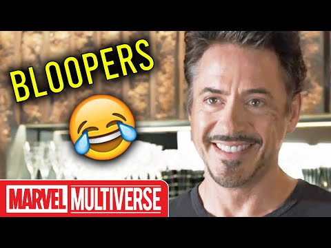 Most Hilarious Robert Downey Jr. Bloopers | Marvel Multiverse