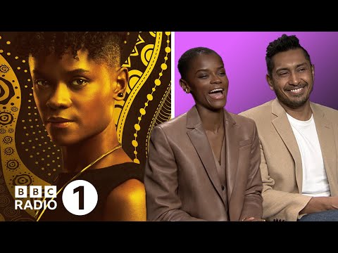 "Well, I've never drowned before!" Letitia Wright and Tenoch Huerta on Black Panther Wakanda Forever