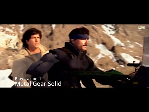 Metal Gear Solid scenes extended by AI (terrible AI proving MGS2 right)