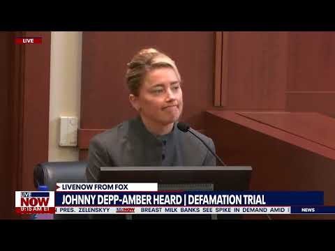 Johnny Depp trial: Amber Heard suddenly changes testimony on alleged abuse | LiveNOW