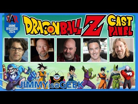 Dragon Ball Z Cast Panel - Anime Riverside 2024 | @JimmyisaGeek