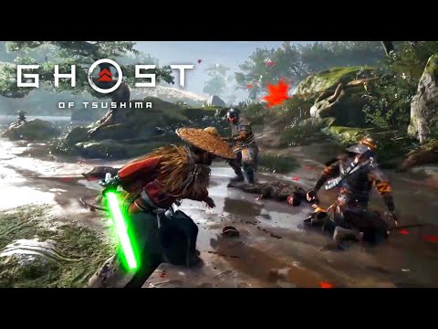 If Ghost of Tsushima had a  Lightsaber Mod