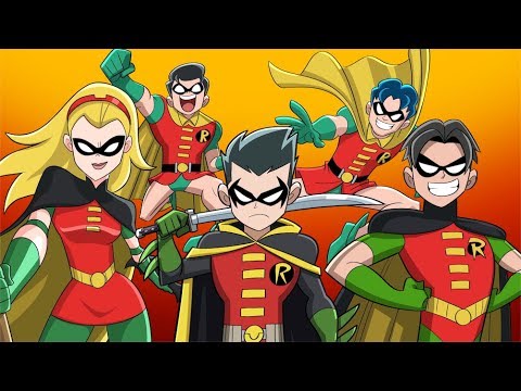 The Animated History of Every Robin [DC Comics]
