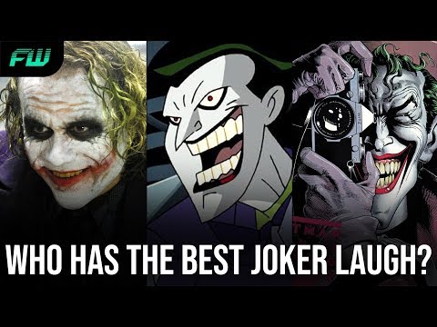 Who Has the Best Joker Laugh?
