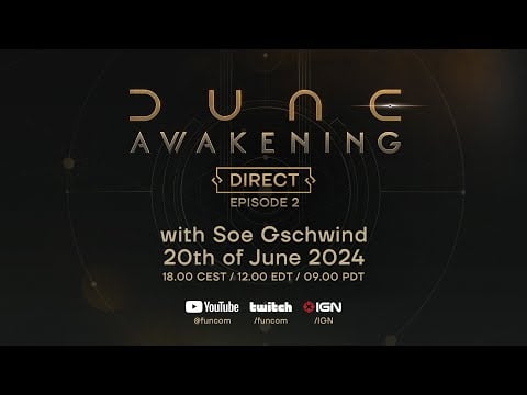 Dune: Awakening Direct – Episode 2 Livestream