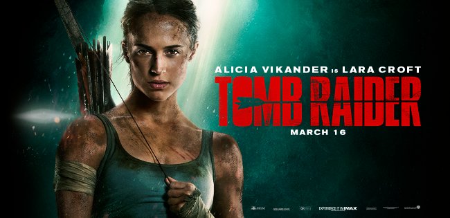 Tomb Raider Movie Banner 2