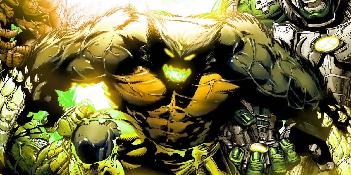 Fall of Hulk Wolverine Green