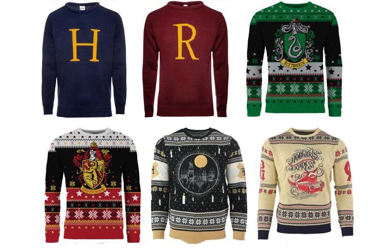 New Harry Potter Ugly Christmas Sweater Line Includes Replicas and LEDs
