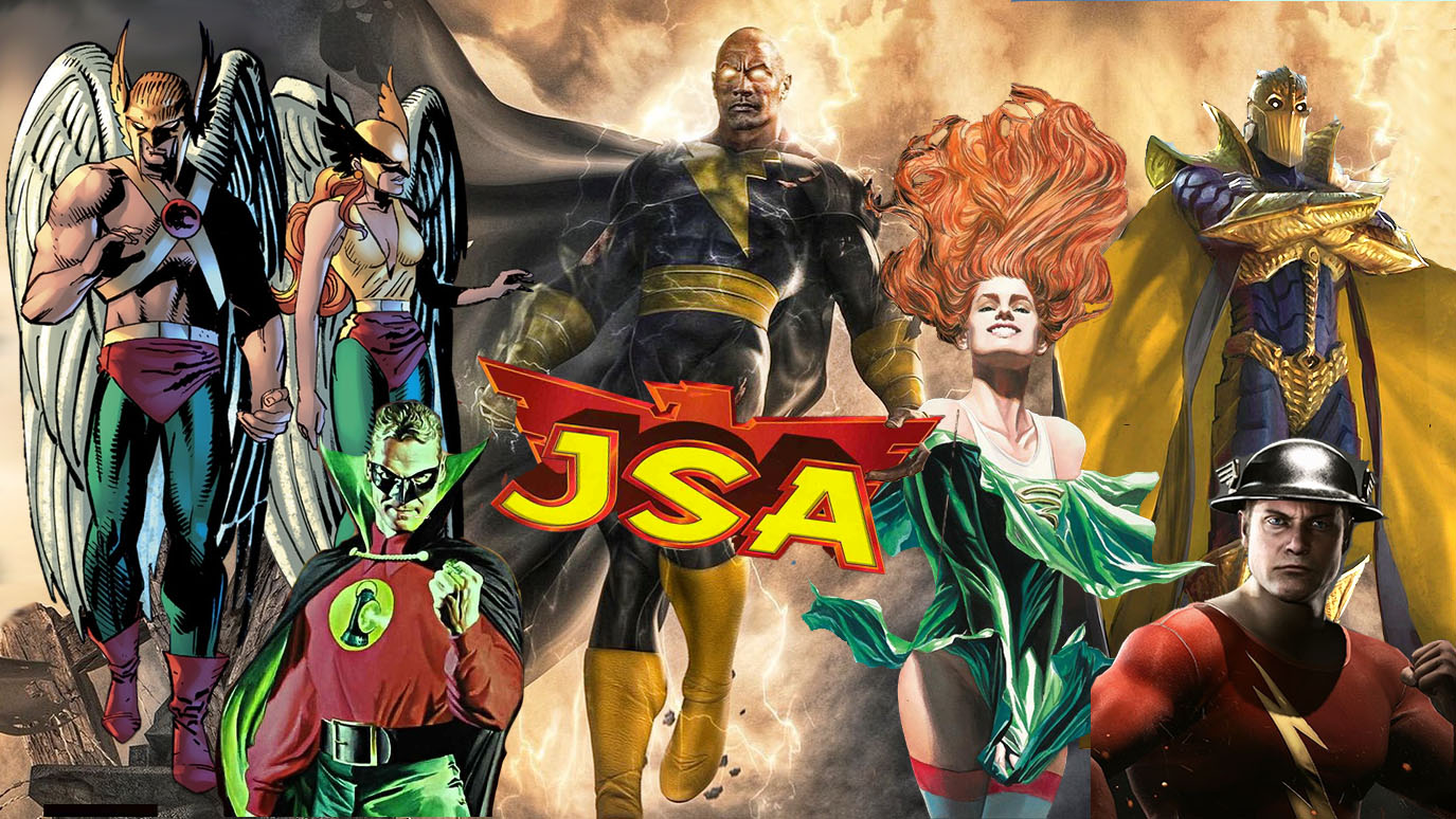 DC's Black Adam To Feature Epic JSA Battles With These Superheroes