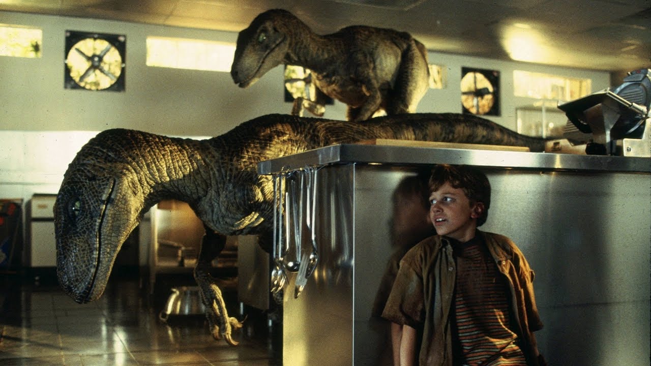 A still from Jurassic park