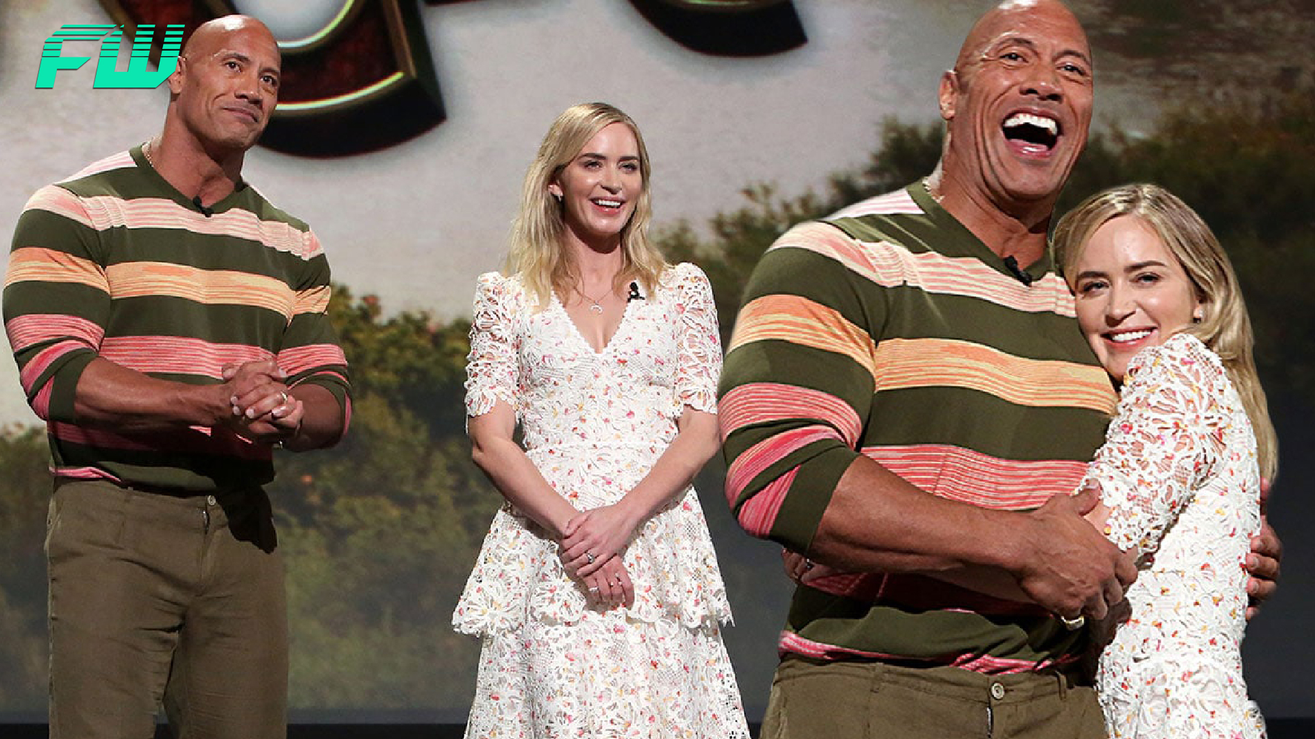 Emily Blunt And The Rock Team Up For New Superhero Movie - Fandomwire