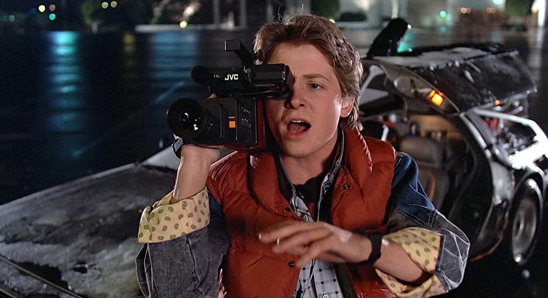 Michael J. Fox in the Back to the Future franchise
