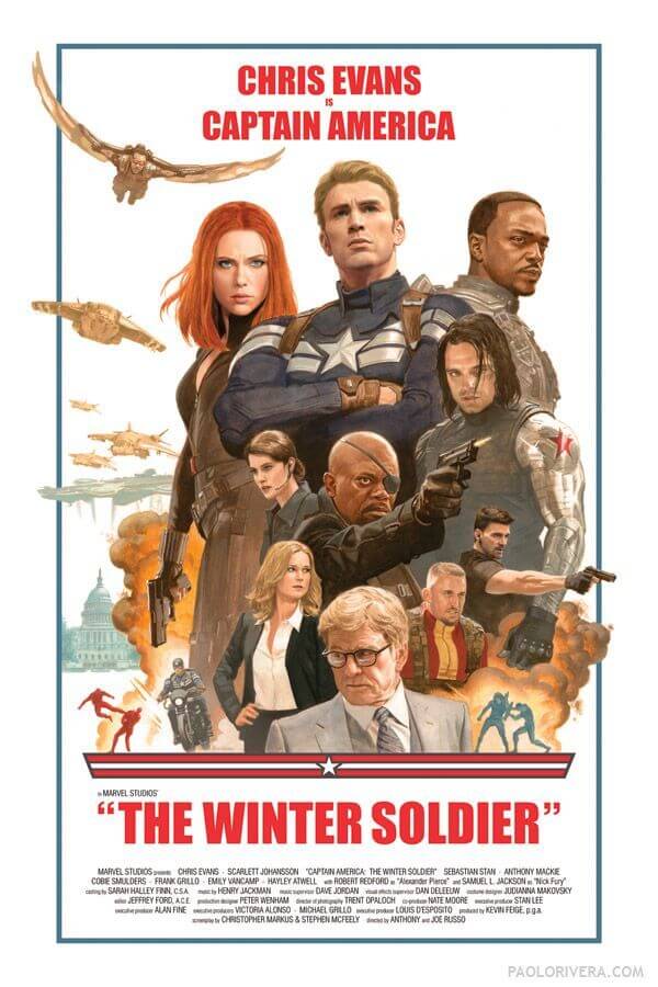 winter soldier movie poster 1
