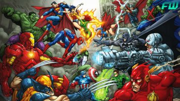 Team ups of Marvel and DC characters