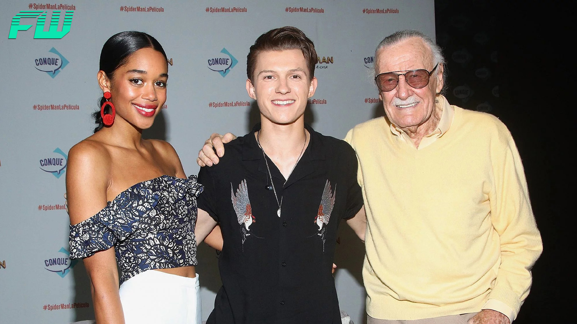 Tom Holland And Stan Lee