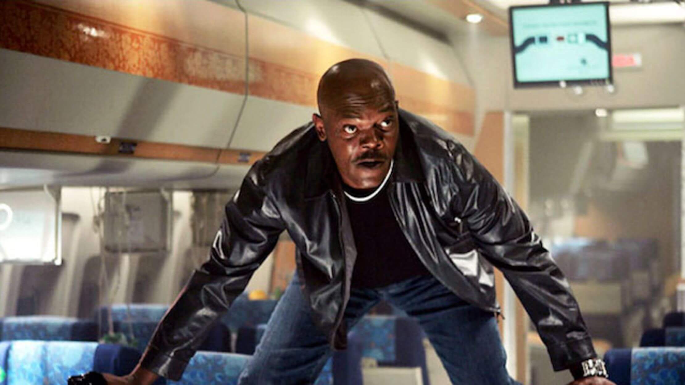 A still from Snakes on a Plane