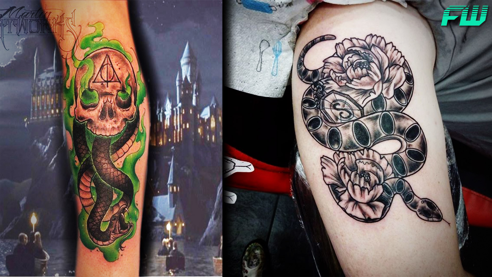10 Harry Potter Dark Arts Tattoos That Fans Are Definitely Gonna Love -  FandomWire