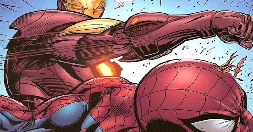 Iron Man Beats Spider-Man