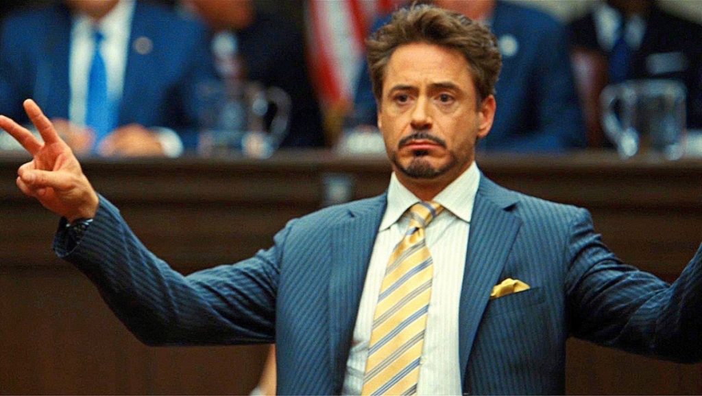 1. Tony Stark's Blonde Hair in Iron Man 2 - wide 9
