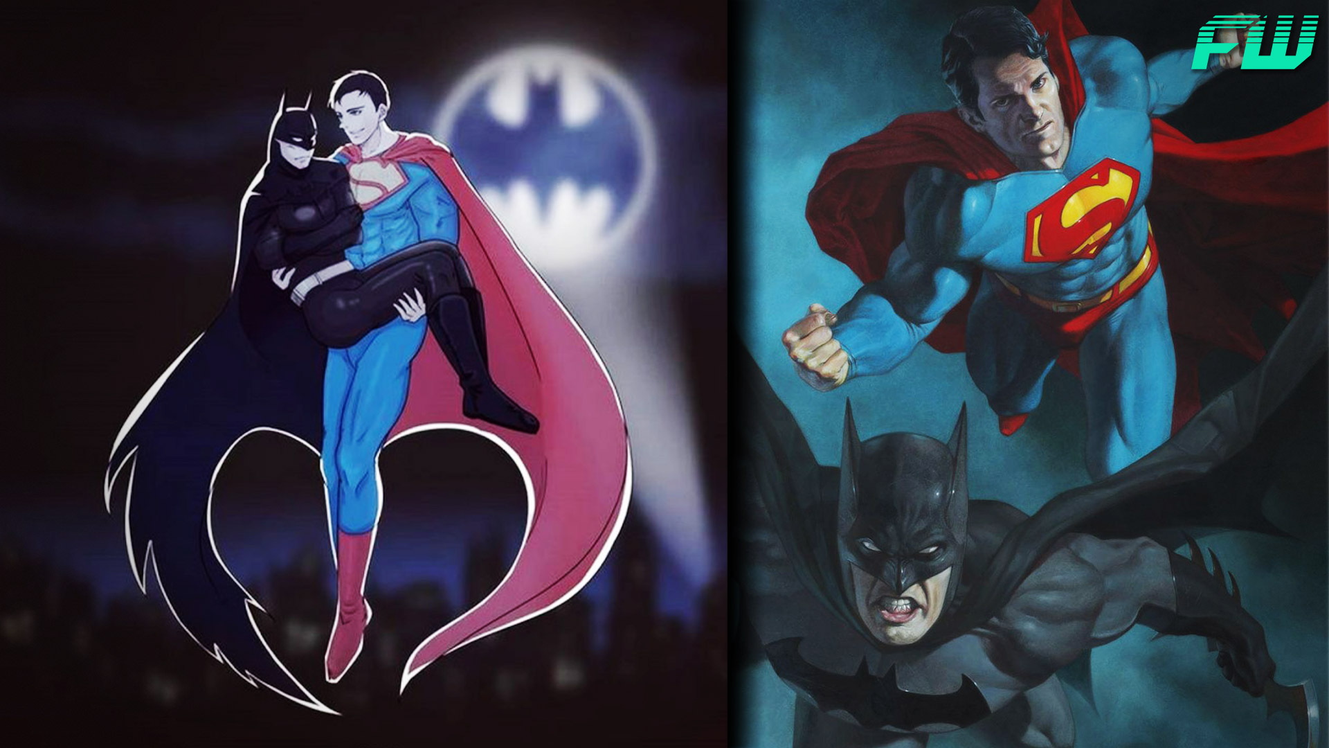 Брат бэтмена. Бэтмен и Супермен арт. Batman Superman Worlds Finest 2022. Накаченный Супермен картинки арт. Superman World Collector.
