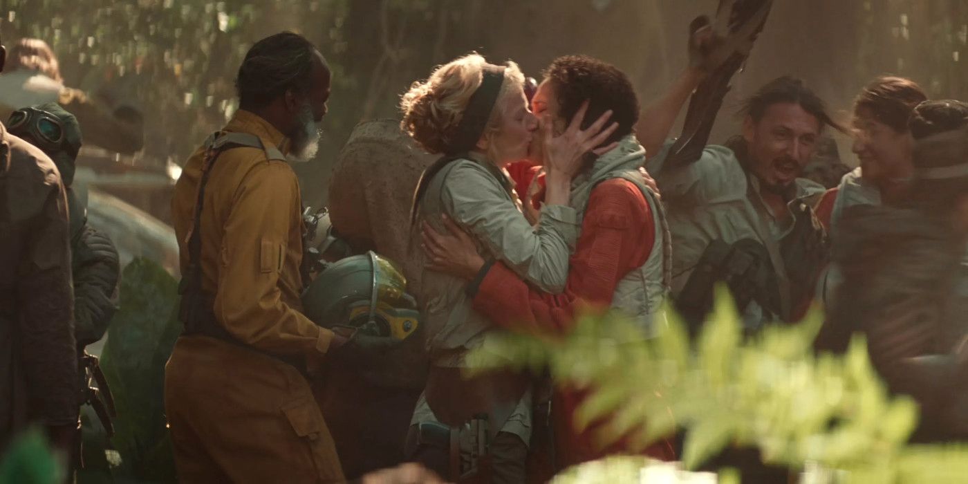 Star Wars Rise Skywalke Gay Kiss