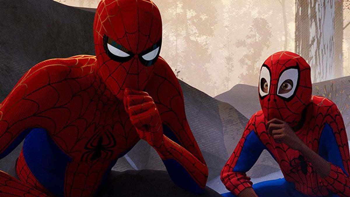 A still from Spider-Man: Into the Spider-verse