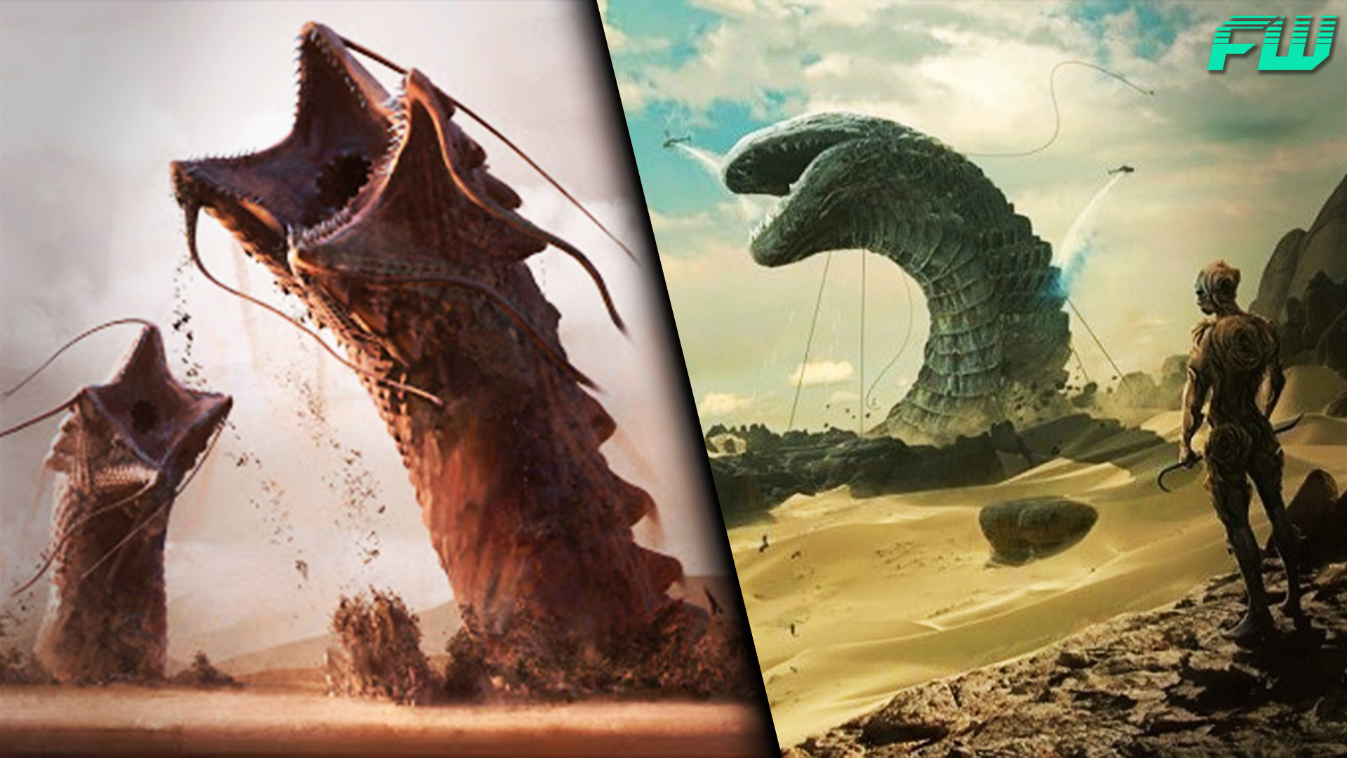 A native life-form of the Planet of Arrakis, the Sandworm of Dune is a giga...