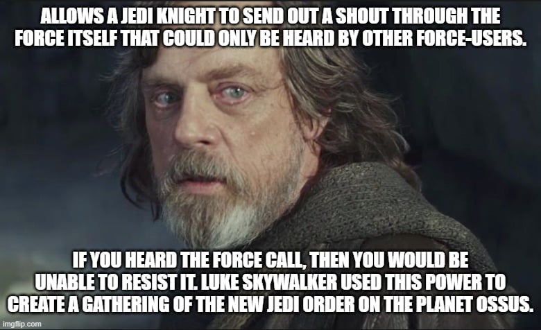 star wars force call