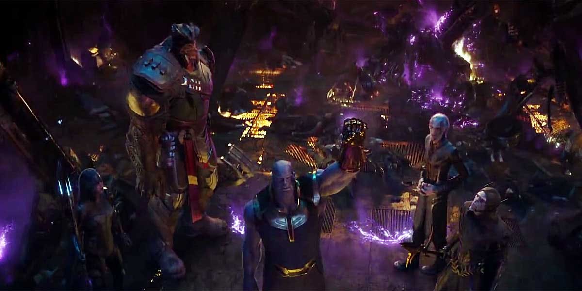 thanos black order after defeating thor