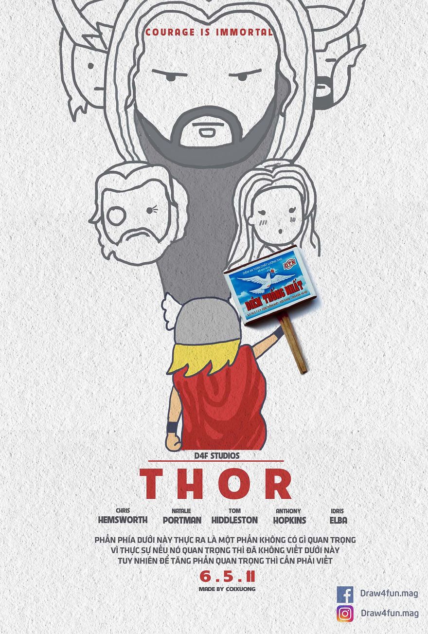 MCU poster Thor