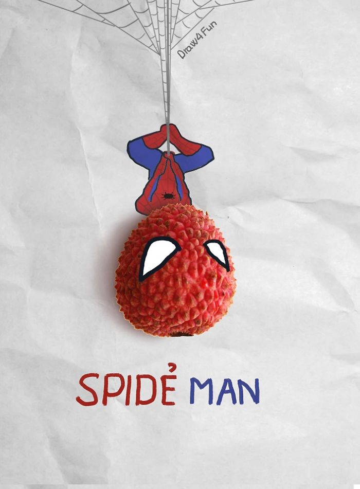 Marvel Characters Recreated From Household Items