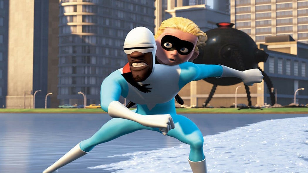 the incredibles frozone and dash