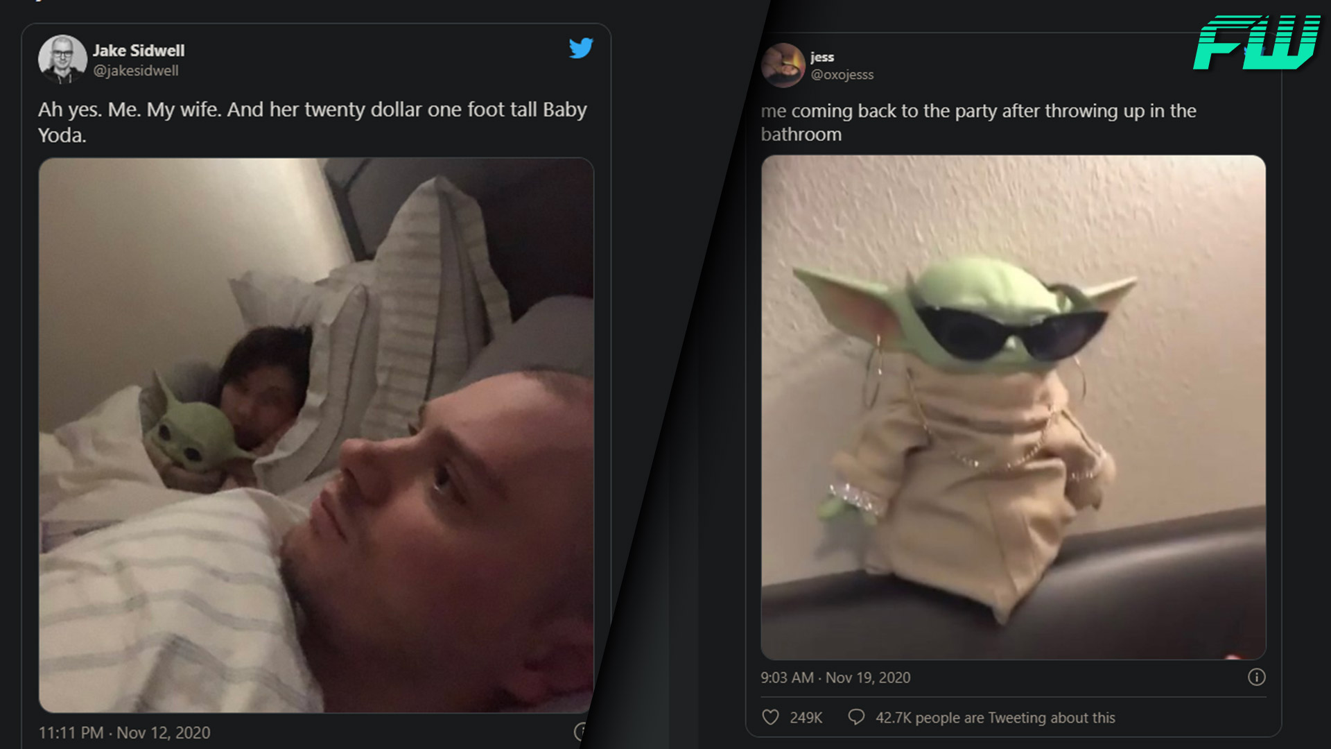15 Hilarious Baby Yoda Tweets You Ll Laugh At Even If You Haven T Watched The Mandalorian Fandomwire