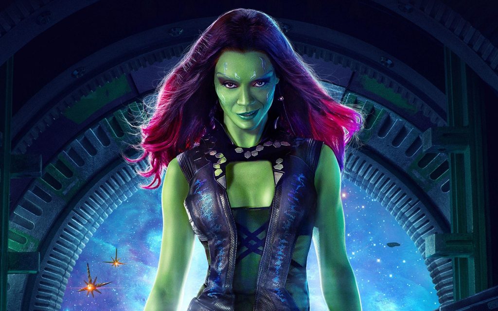 4mil Comentarios 62 62 in the first picture, Gamora is standing