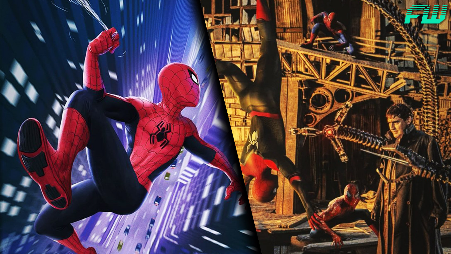 Spider Man 3 Fan Art Shows Doc Ock Fighting All 3 Spider Men Fandomwire