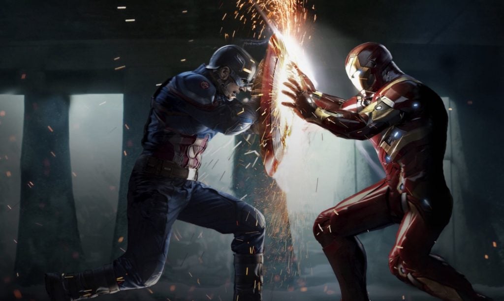 Team Cap vs. Team Iron Man