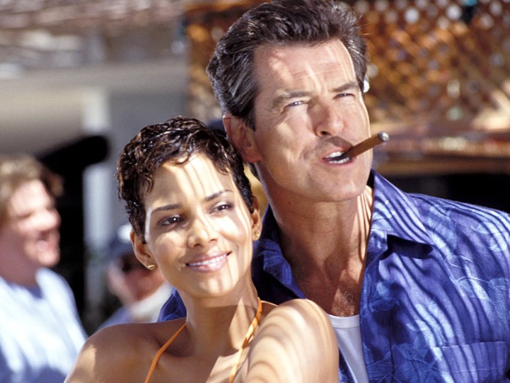 Halle Berry and Pierce Brosnan in Die Another Day (2002)