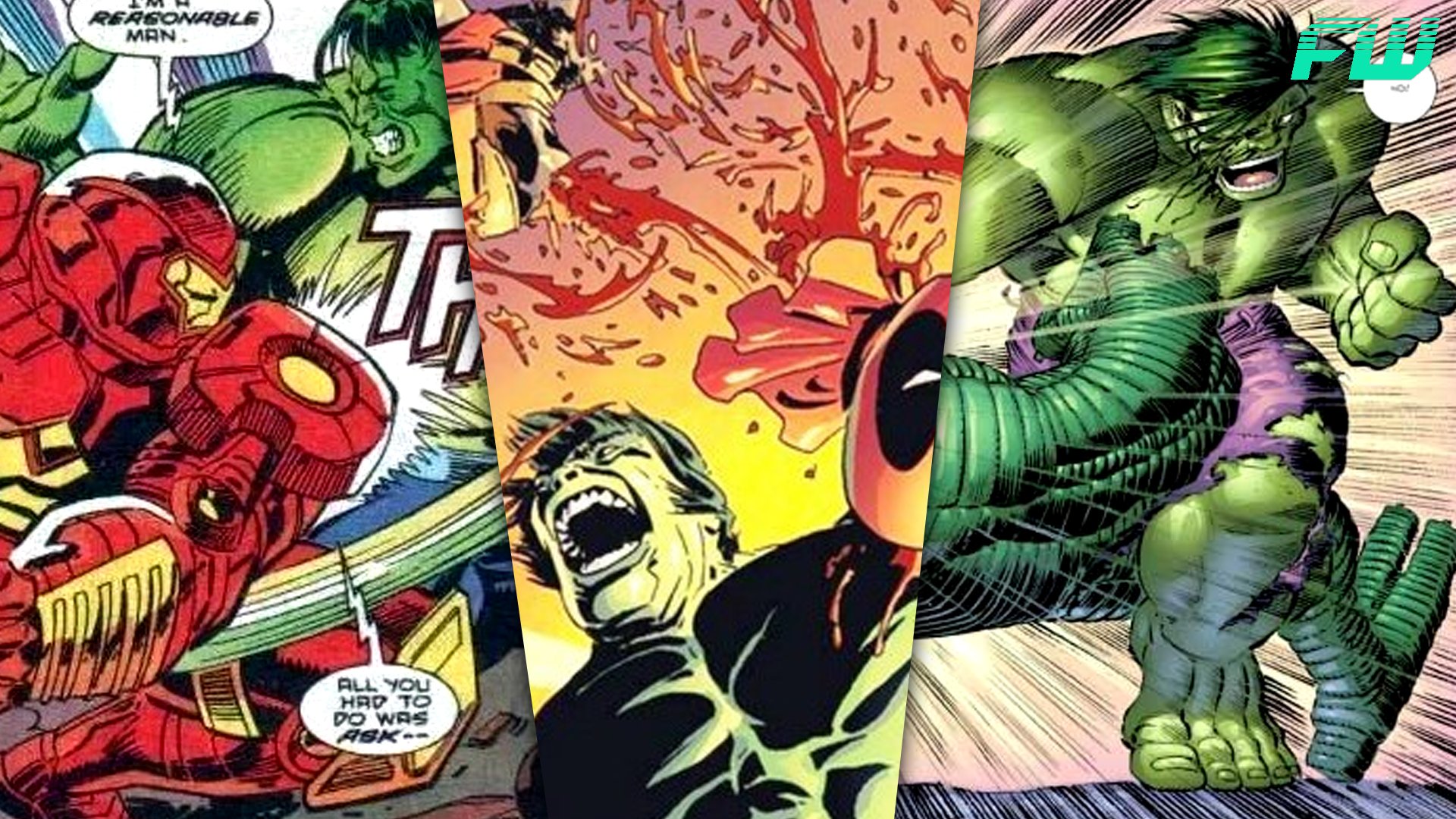 hulk comic strip