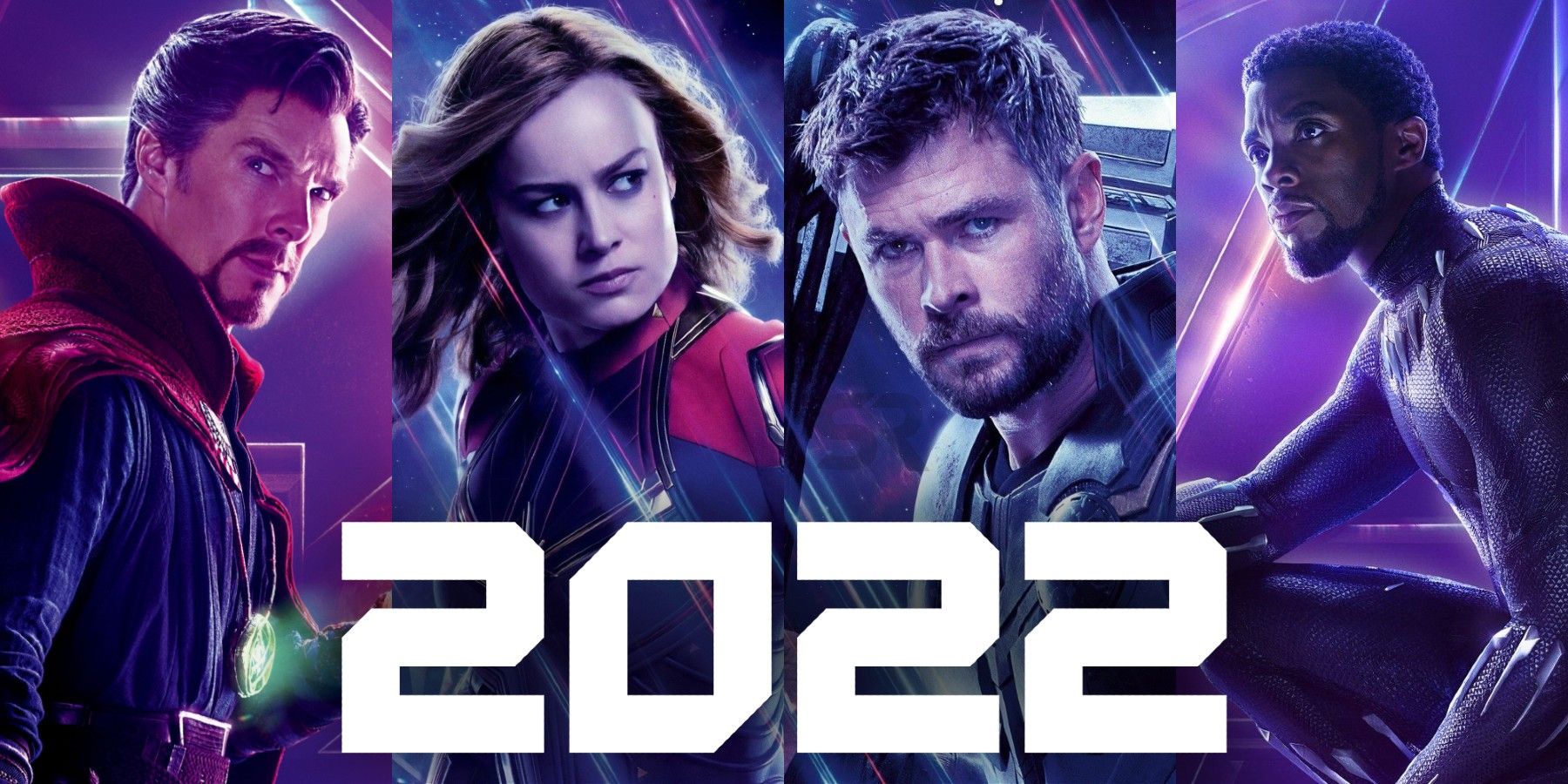 MCU 2022 Sequels Doctor Strange 2 Captain Marvel 2 Thor 4 Black Panther 2