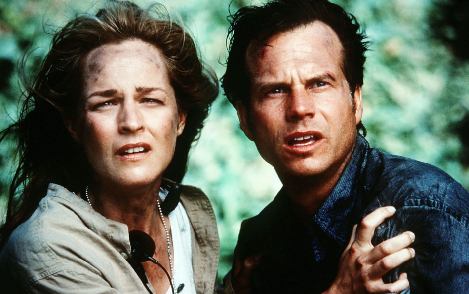 Helen Hunt and Bill Paxton in Twister
