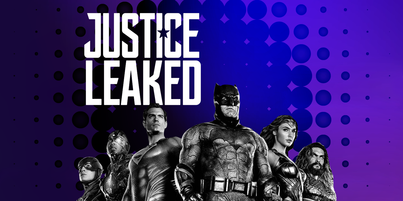 justice league leak banner