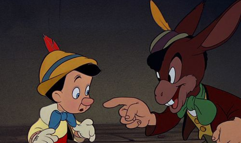 Pinocchio donkey