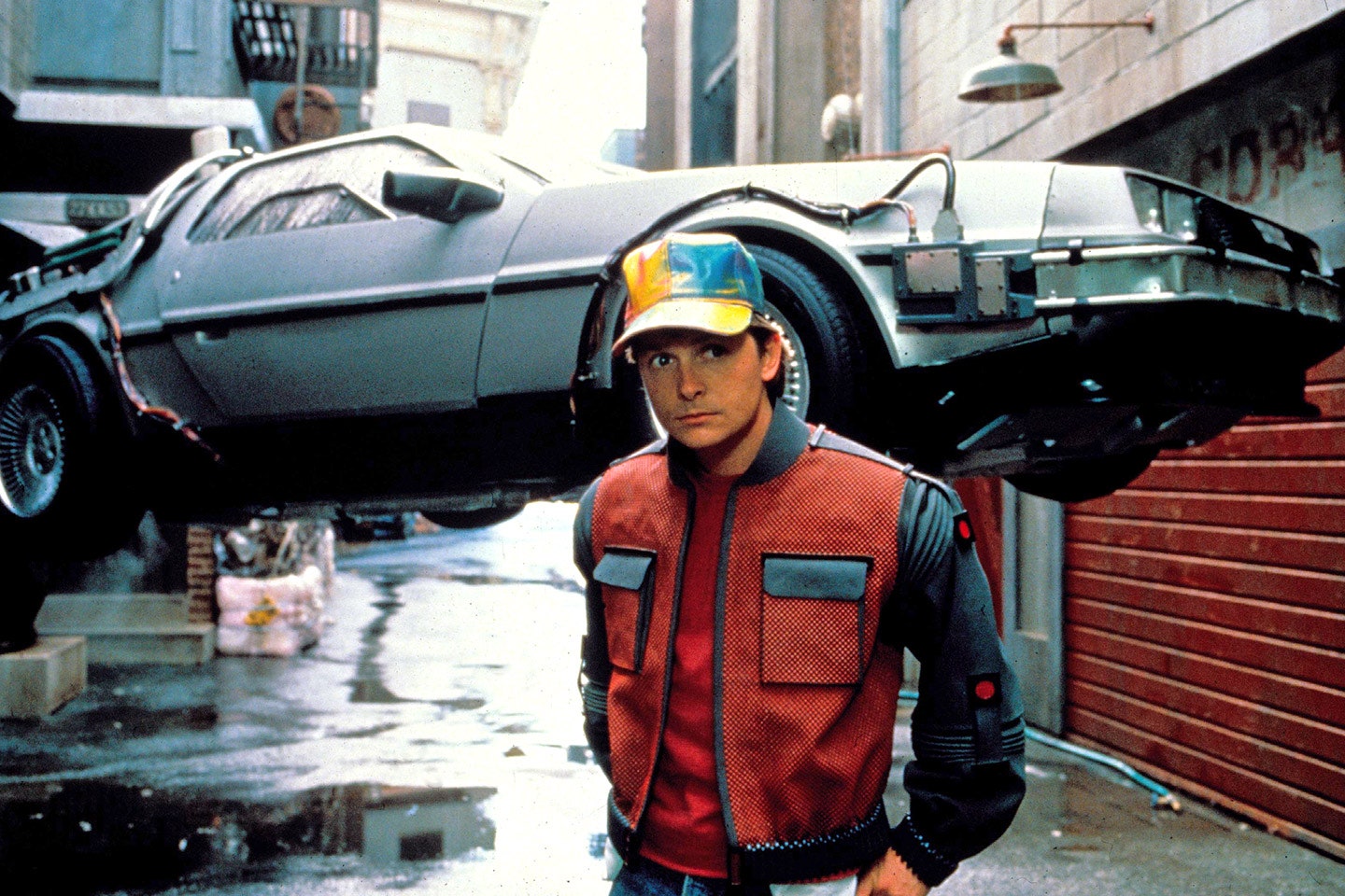 Michael J. Fox in Back to the Future II
