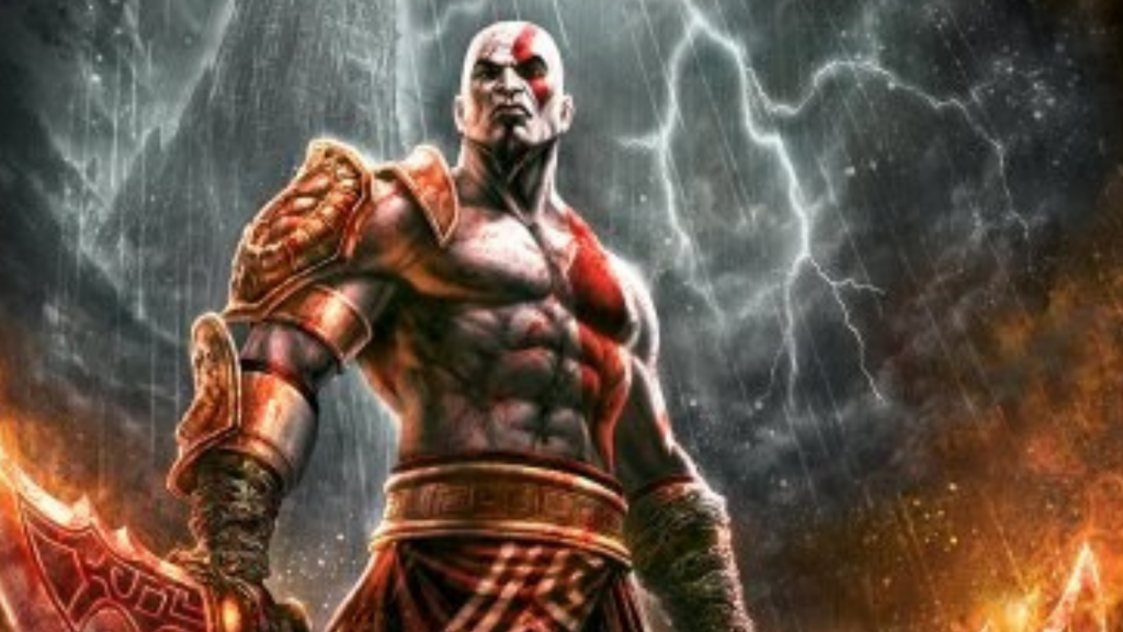 Kratos in the original God of War trilogy.