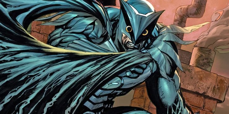 Owlman, the evil Batman of an alternate universe