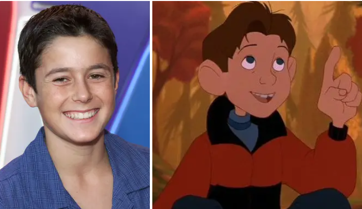  It's surprising how similar Eli Marienthal looks to Hogarth in The Iron Giant!