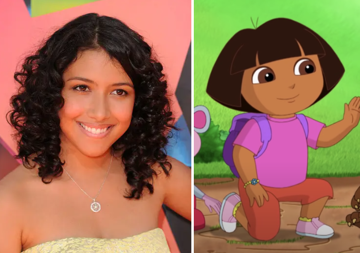 Caitlin Sanchez and Dora look adorably the same!