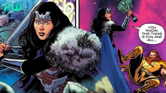 Wonder Woman Just Crushed Mjolnir With Her Bare Hands Ending The DC vs. Marvel Debate
